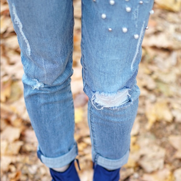 🌟STS Blue Taylor Tomboy Distress Pearl Boyfriend - Picture 5 of 8